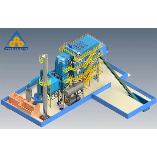 Lò hơi đốt biomass