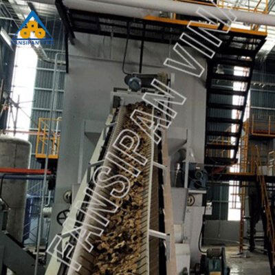 Lò hơi đốt củi ép