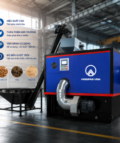 Đầu đốt viên nén sinh khối wood pellets ghi động — Giải pháp đốt biomass cho lò hơi lò sấy 5 Đầu đốt viên nén wood pellets ghi động