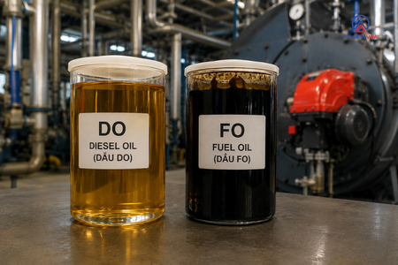 Đầu đốt dầu DO (diesel) và FO: cấu tạo, cách chọn & vận hành cho lò hơi công nghiệp 1 Dau dot dau DO diesel va FO cau tao cach chon van hanh cho lo hoi cong nghiep 2